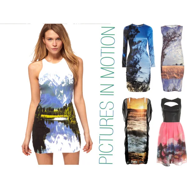Digital Printed Dresses for Women