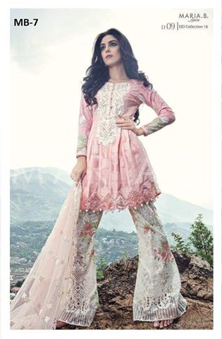 Maria .B Eid Collection Pink Suit | Pakistani Dresses Marketplace