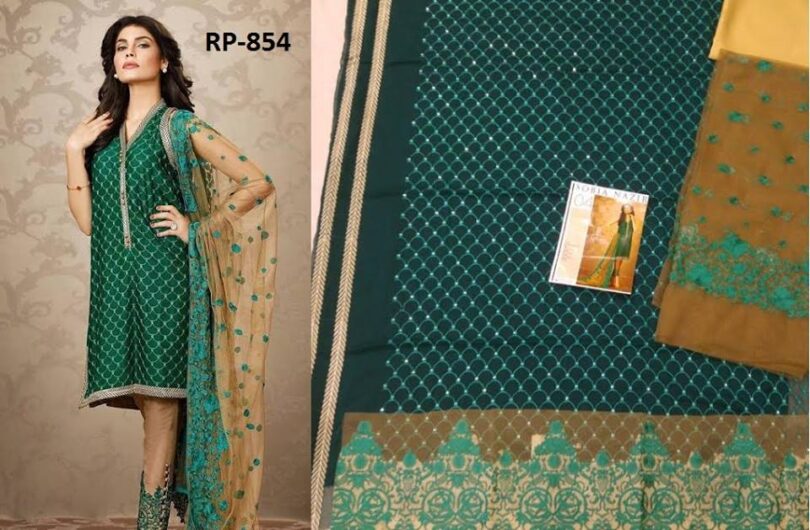 Eid UL Adha Designer Chiffon Dress