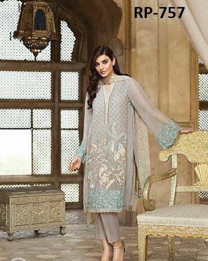 Khaadi Chiffon Dresses Collection 2016