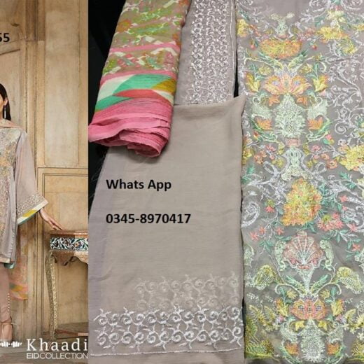 Khaadi Chiffon Dresses Collection For Eid 2016