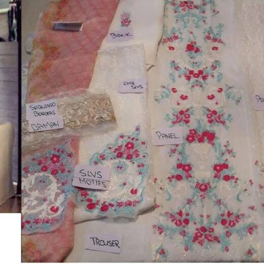 Maria B Designer Silk Chiffon Dresses For Eid 2016