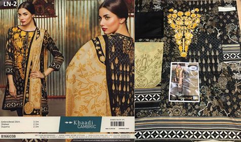 Khaadi Cambric Winter Collection 2016