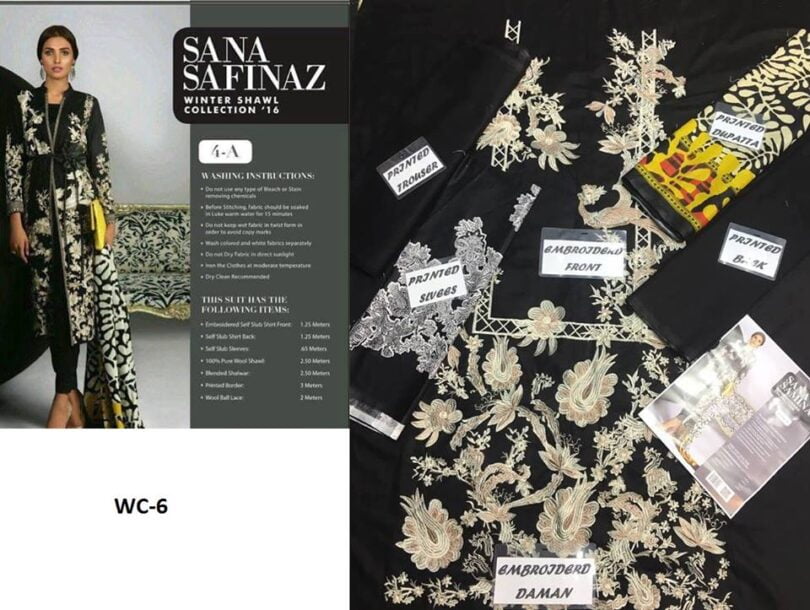 Sana Safinaz Winter Collection.