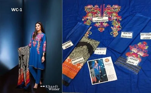 Winter Collection Khaadi Dress