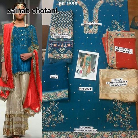 Zainab Chottani Bridal Collection 2017