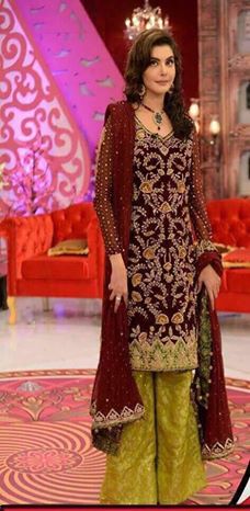 Nida Yasir Dress 2017