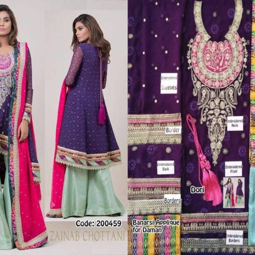 Zainab Chottani Wedding wear Collection 2017