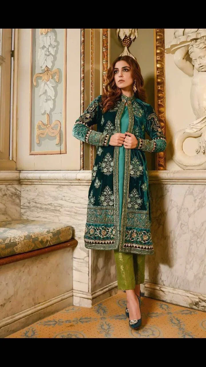 Maria b velvet outlet dresses 2018