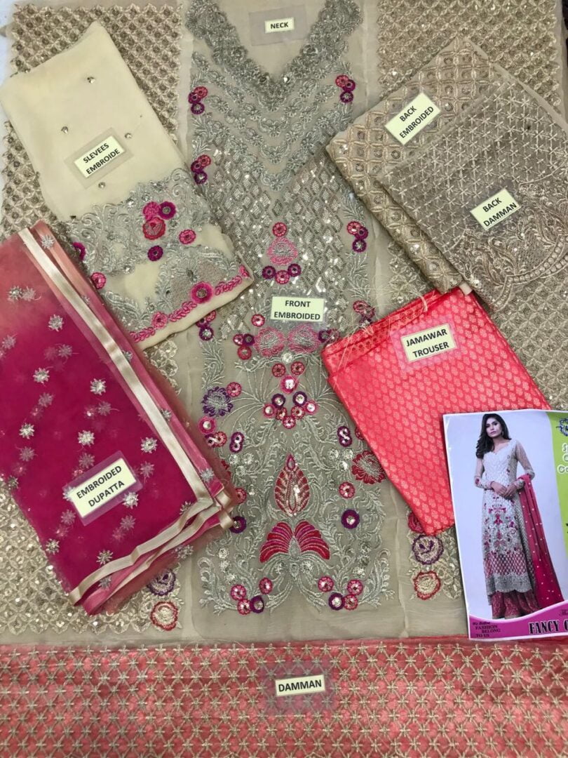 Zainab Chottani Chiffon Collection Dress 2018