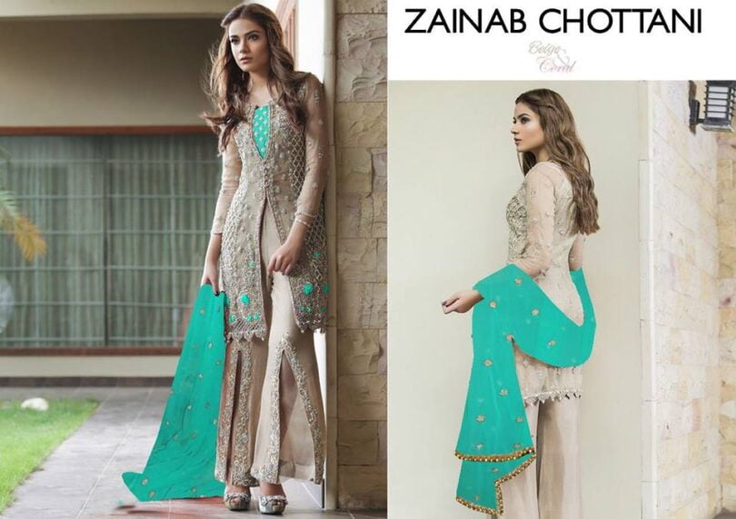 Zainab Chottani Party wear 2018