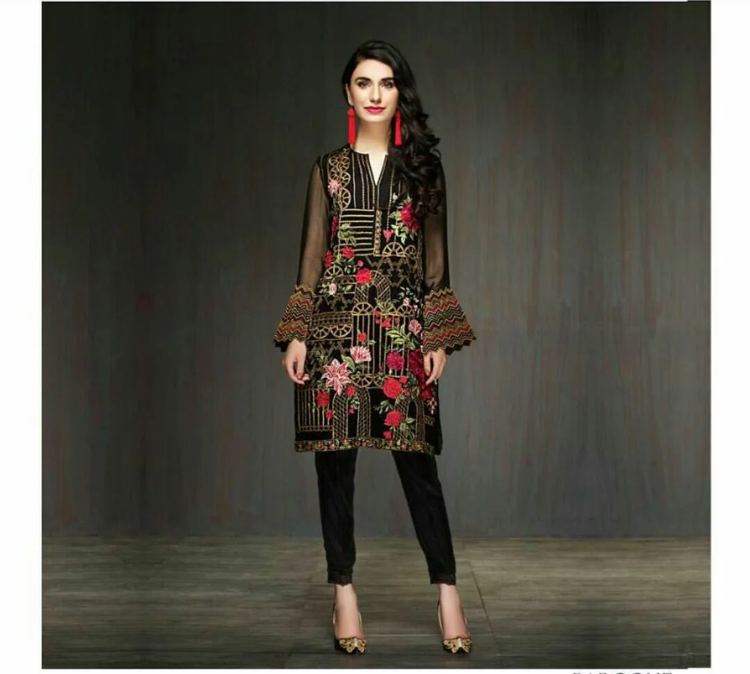 Latest winter dress hot sale design 2018