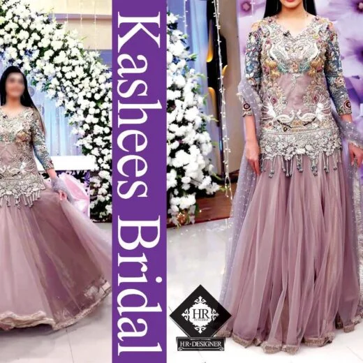 Kashees bridal Full suit on net 2018