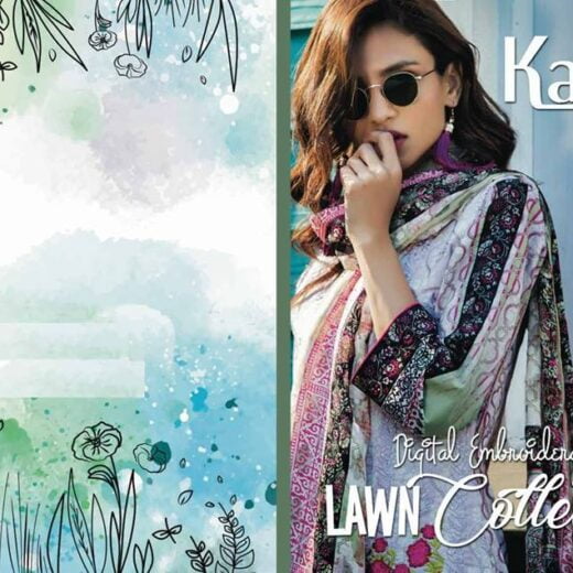 Kalyan Emb Original Lawn Suit 2018
