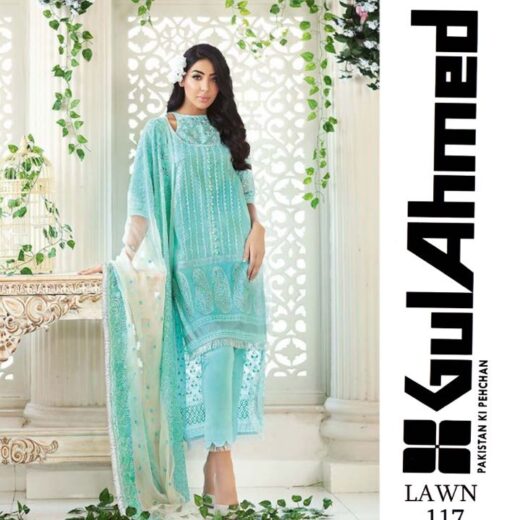 Gul Ahmed Lawn Suit 2018