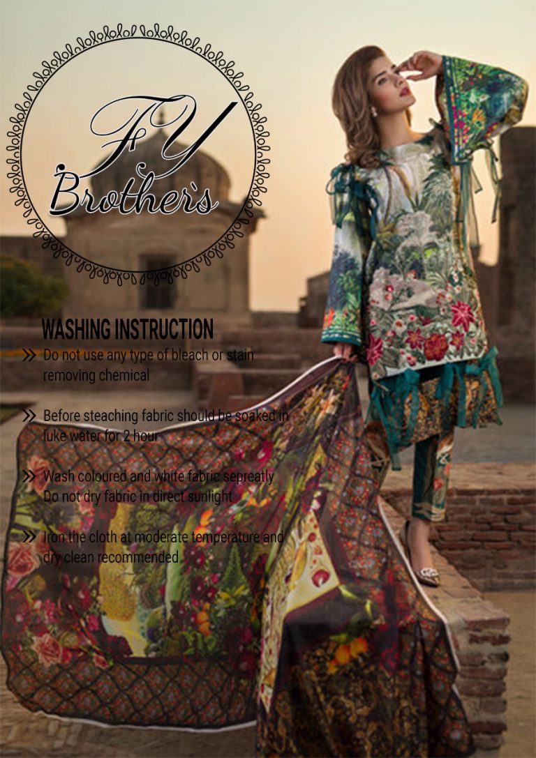 asifa nabeel lawn collection vol 4