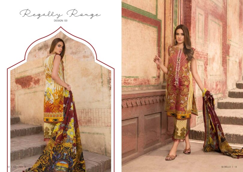 Rani Emaan Luxury Lawn Collection 2018