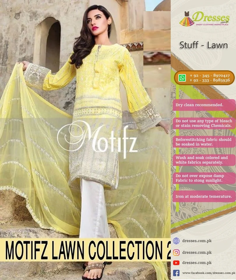 2018 Summer Pakistani Dresses Designs