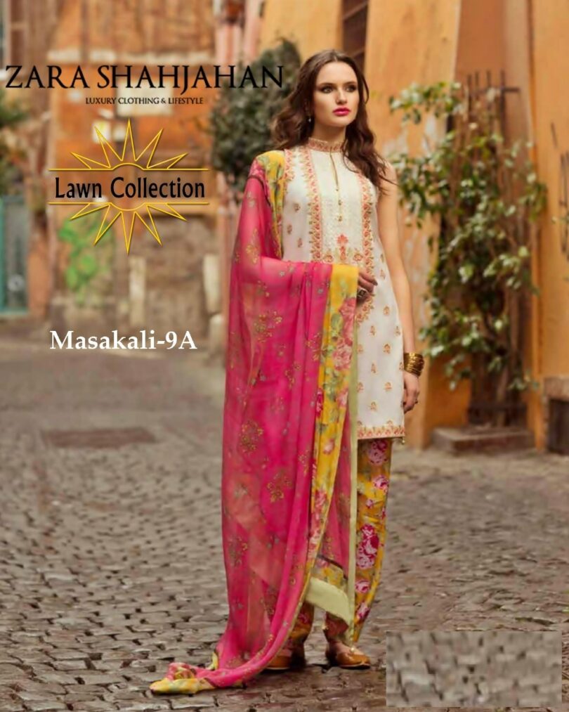 Zara Shahjahan Lawn Eid Collection 2018