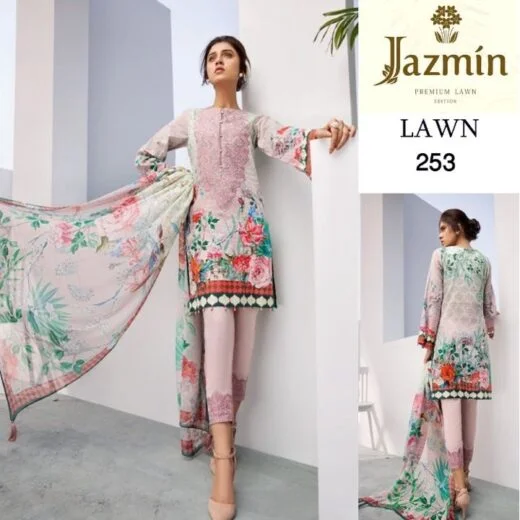 Jazmin By Baroque Eid Suit 2018