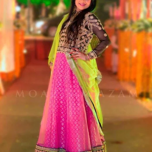 Pakistani nikkah dresses clearance 2018