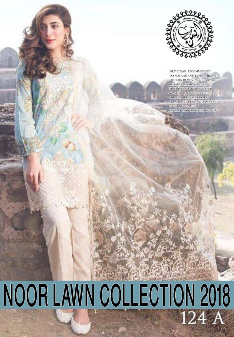 Noor Luxury Lawn Collection 2018