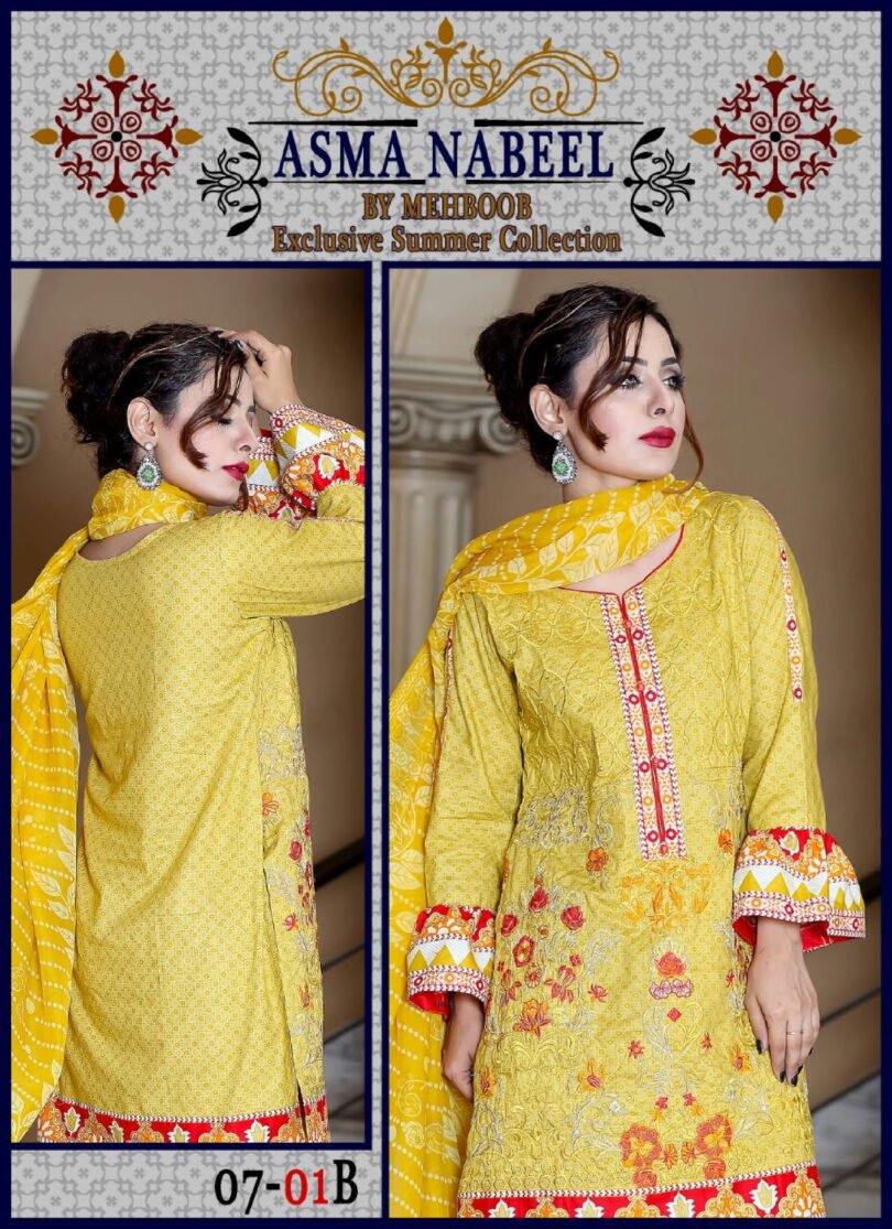Asma Nabeel Lawn Collection 2018
