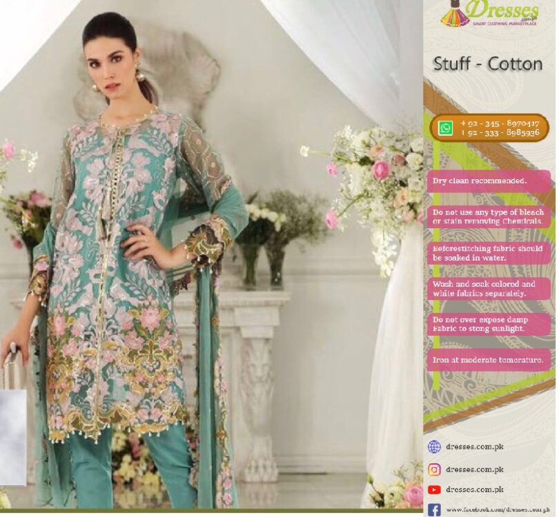Gul Ahmed Chiffon Suit Collection 2018