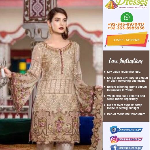 Maryum Chiffon Suit Collection 2018