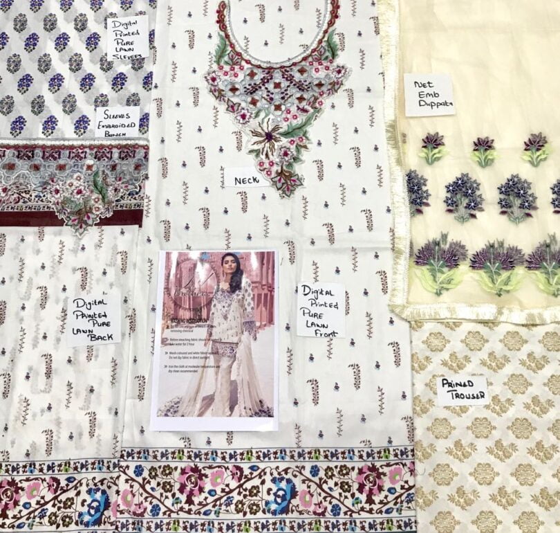 Teena Durrani Lawn Collection 2018