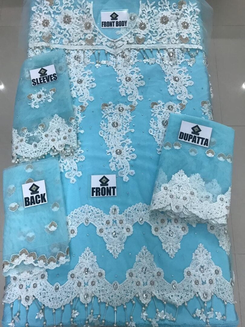 Sana Safinaz Net Suit Eid Collection 2018