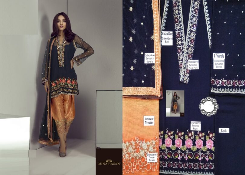 Mina Hasan Bridal Eid Collection 2018
