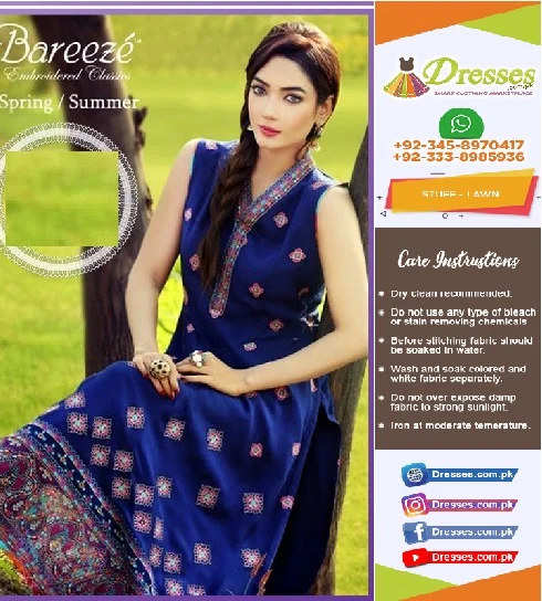 Bareeze Lawn Collection 2018