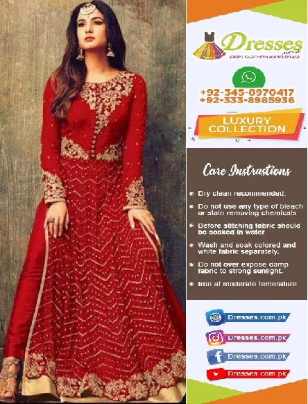 Deepak perwani party hot sale dresses 2018