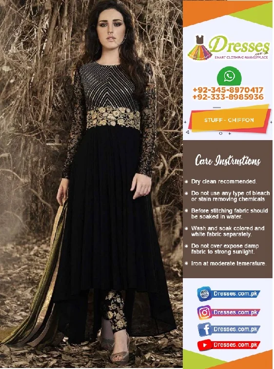 Shafoon frock hot sale designs 2018