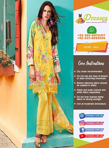 Gul Ahmed Silk Collection 2018