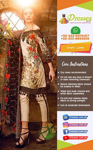 Asifa Nabeel Lawn Collection 2018