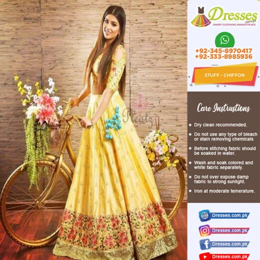 Bridal mehndi outlet dresses 2018