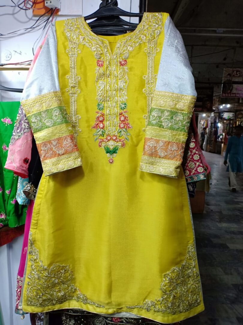 Ready to Wear Mehndi Dress online