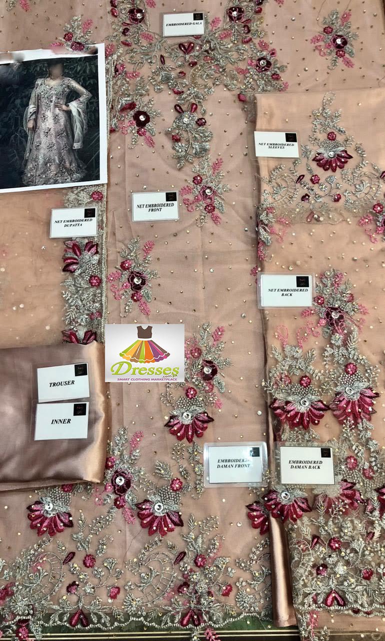Saadia Hashim Vayani Net Suit 2019 | Pakistani Dresses Marketplace