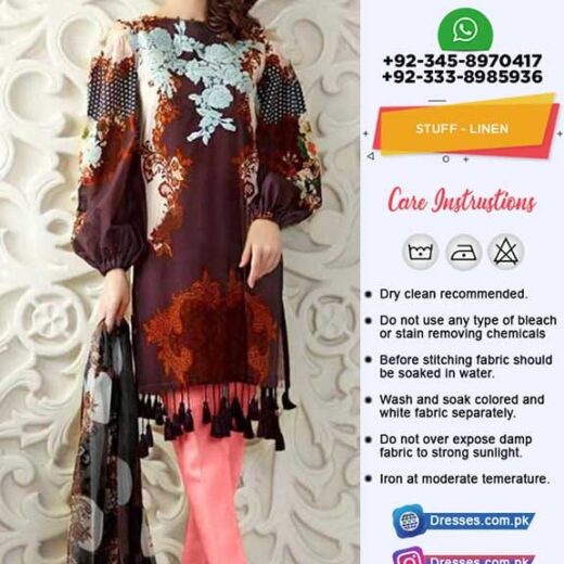 Gul Ahmed Linen Collection 2018