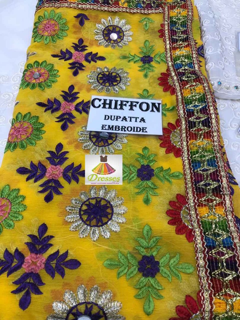Pakistani Chiffon Suit 2019