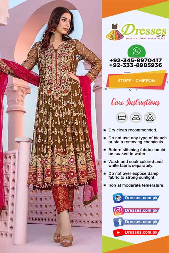 Aisha Imran Chiffon Dresses Online