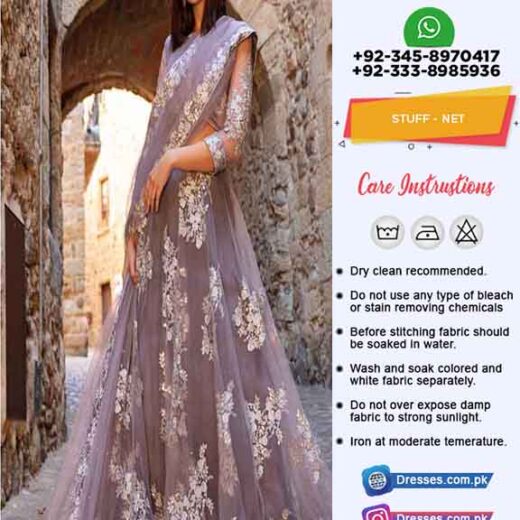 Pakistani Net Dresses 2019