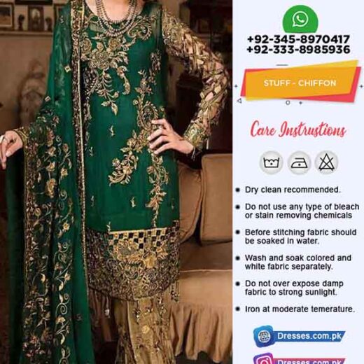 Pakistani Chiffon Dress Online