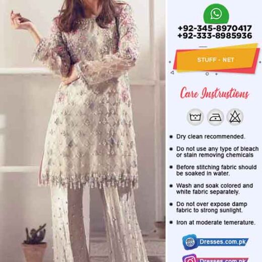 Sana Abbas Net Dresses 2019