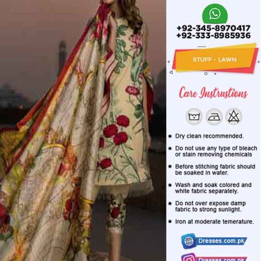 Asifa nabeel lawn collection 2019
