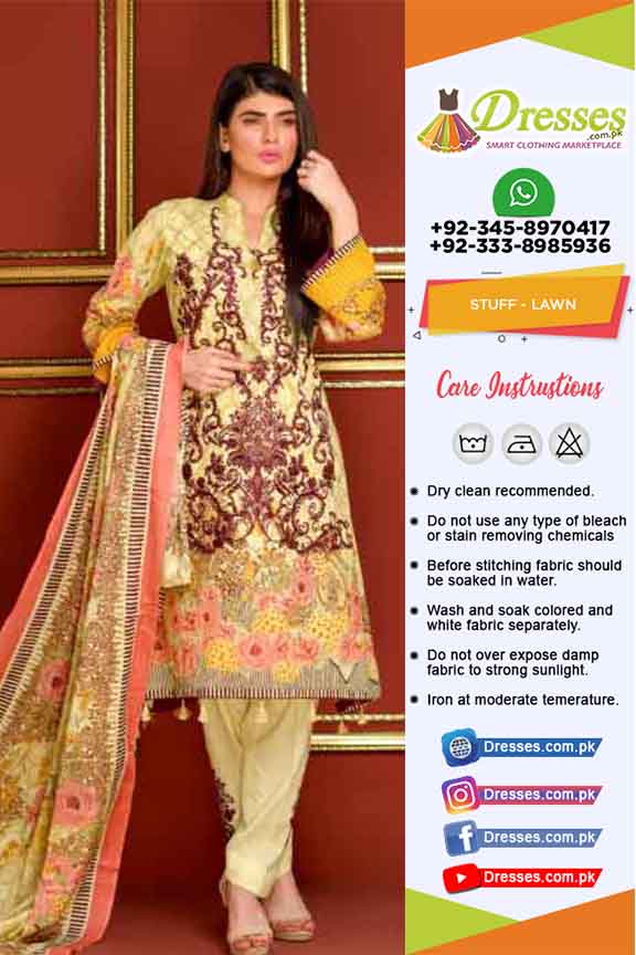 new lawn dress 2019