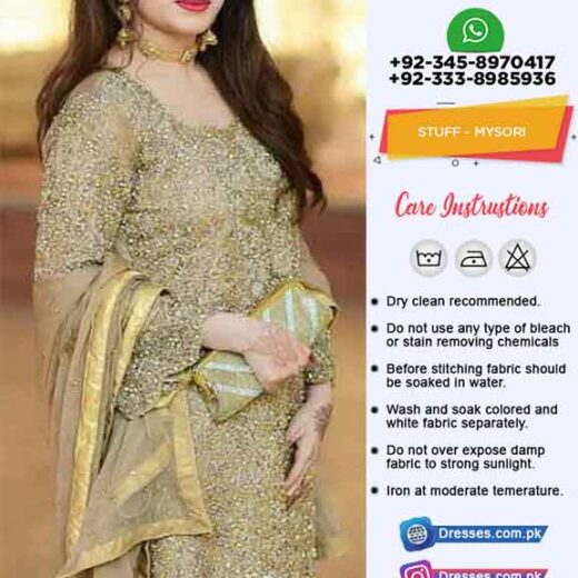 Pakistani Latest Bridal Eid Dresses 2019