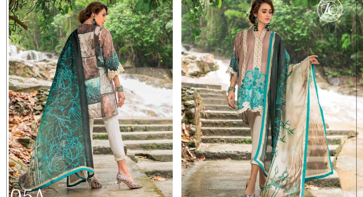 Pakistani Lawn Dresses Collection